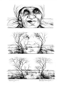 Metamorphosis lithograph