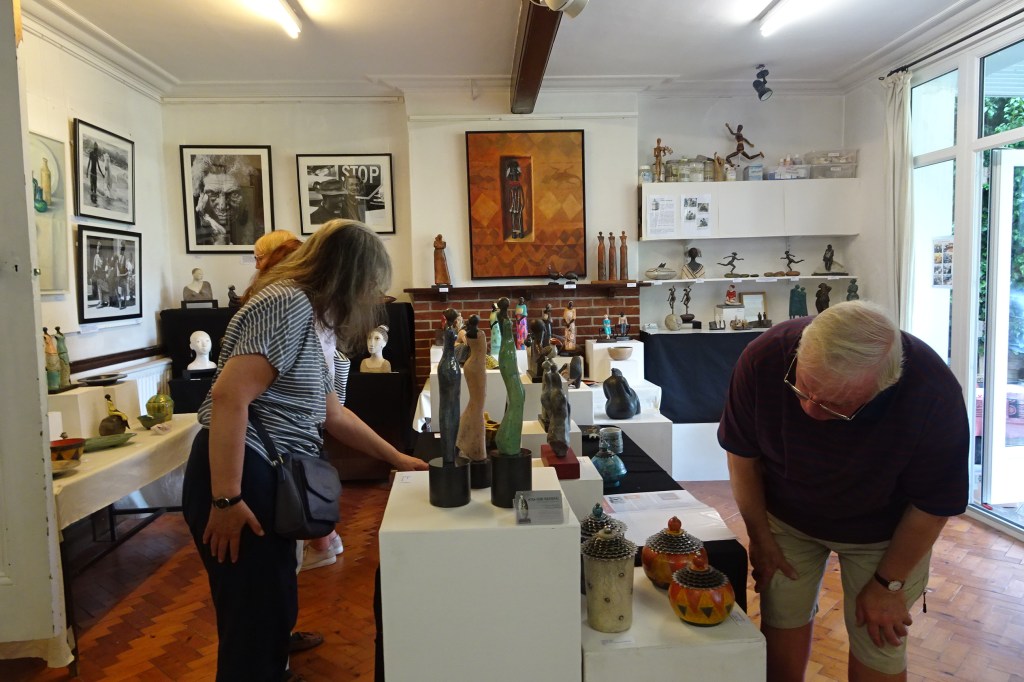 Looking at Petra's sculptures